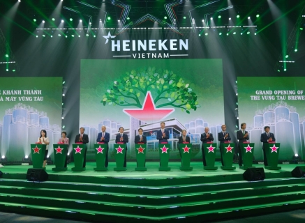 Khánh thành Nhà máy bia Heineken Việt Nam – Vũng Tàu