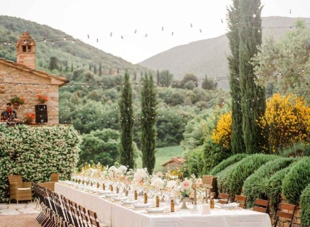 Bí quyết tổ chức tiệc cưới ngoài trời