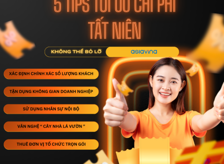 CÁC TIPS GIÚP TỐI ƯU CHI PHÍ TIỆC TẤT NIÊN