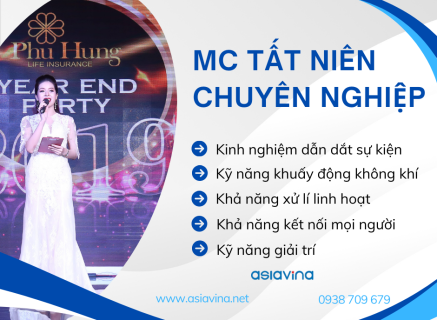 TIÊU CHÍ LỰA CHỌN MC TẤT NIÊN CHUYÊN NGHIỆP