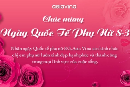 CHÚC MỪNG NGÀY QUỐC TẾ PHỤ NỮ 8-3