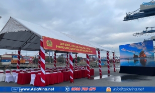 DIỄN TẬP PHƯƠNG ÁN CHỮA CHÁY, CỨU NẠN, CỨU HỘ TẠI CỤM TÂN CẢNG CÁI MÉP – TỔNG CÔNG TY TÂN CẢNG SÀI GÒN