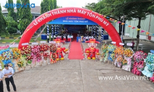 LỄ KHÁNH THÀNH NHÀ MÁY TÔN PHÚ MỸ