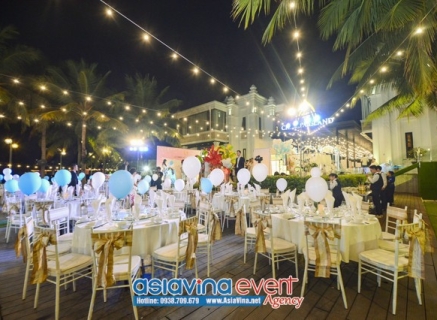 TỔ CHỨC TIỆC CƯỚI NGOÀI TRỜI TẠI BÀ RỊA VŨNG TÀU
