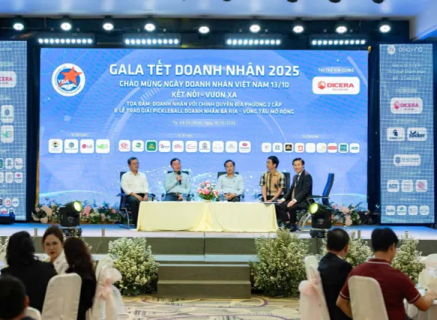 Giải Pickleball doanh nhân Bà Rịa - Vũng Tàu mở rộng thu hút 200 vận động viên