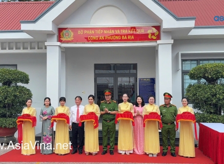 THÀNH PHỐ HỒ CHÍ MINH TỔ CHỨC LỄ RA MẮT BỘ PHẬN TIẾP NHẬN VÀ TRẢ KẾT QUẢ TẠI CÔNG AN CÁC PHƯỜNG, XÃ THUỘC ĐỊA BÀN BÀ RỊA – VŨNG TÀU CŨ