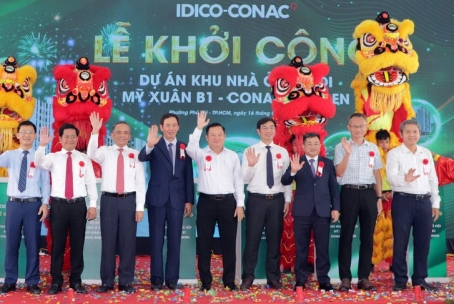 Khởi công dự án nhà ở xã hội 1.200 căn hộ tại Phú Mỹ, TP.HCM