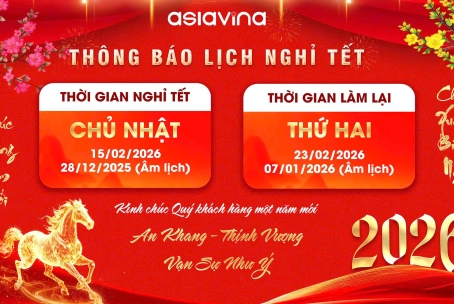 THÔNG BÁO LỊCH NGHỈ TẾT NGUYÊN ĐÁN BÍNH NGỌ 2026