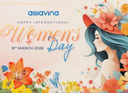 ASIA VINA CHÚC MỪNG NGÀY QUỐC TẾ PHỤ NỮ 8/3