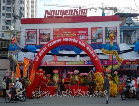 NGUYỄN KIM QUẬN 7 TƯNG BỪNG KHAI TRƯƠNG