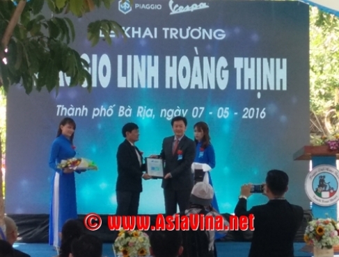 KHAI TRƯƠNG CỬA HÀNG PIAGGIO LINH HOÀNG THỊNH