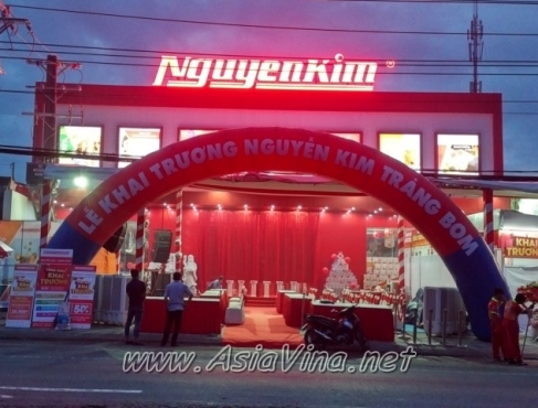 KHAI TRƯƠNG TRUNG TÂM MUA SẮM NGUYỄN KIM TRẢNG BOM