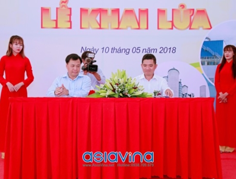 LỄ KHAI LỬA CÔNG TY TNHH MỘT THÀNH VIÊN KHOÁNG SẢN VÔI VIỆT