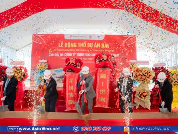 TẬP ĐOÀN HIROCHIKU TỔ CHỨC LỄ ĐỘNG THỔ DỰ ÁN HAV