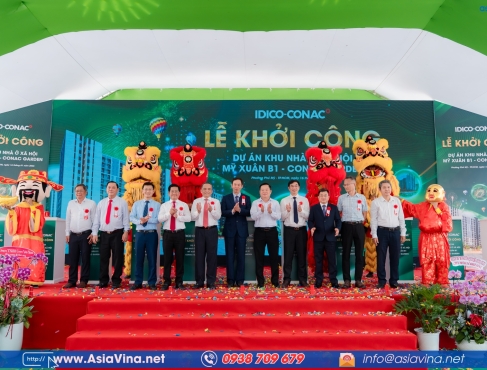 KHỞI CÔNG 1200 CĂN NHÀ Ở XÃ HỘI TẠI PHÚ MỸ, TPHCM