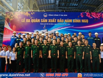 TỔNG CÔNG TY BA SON TỔ CHỨC LỄ RA QUÂN SẢN XUẤT ĐẦU NĂM 2026