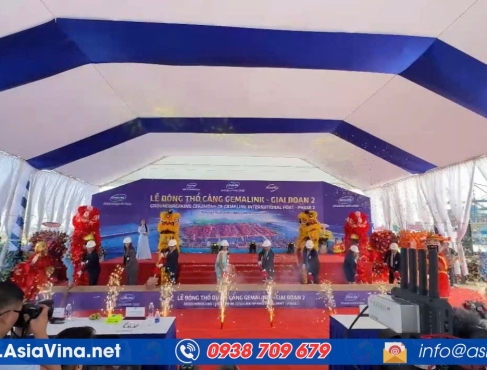 Động thổ giai đoạn 2 cảng Gemalink: Điểm sáng hạ tầng logistics tại cửa ngõ giao thương quốc tế